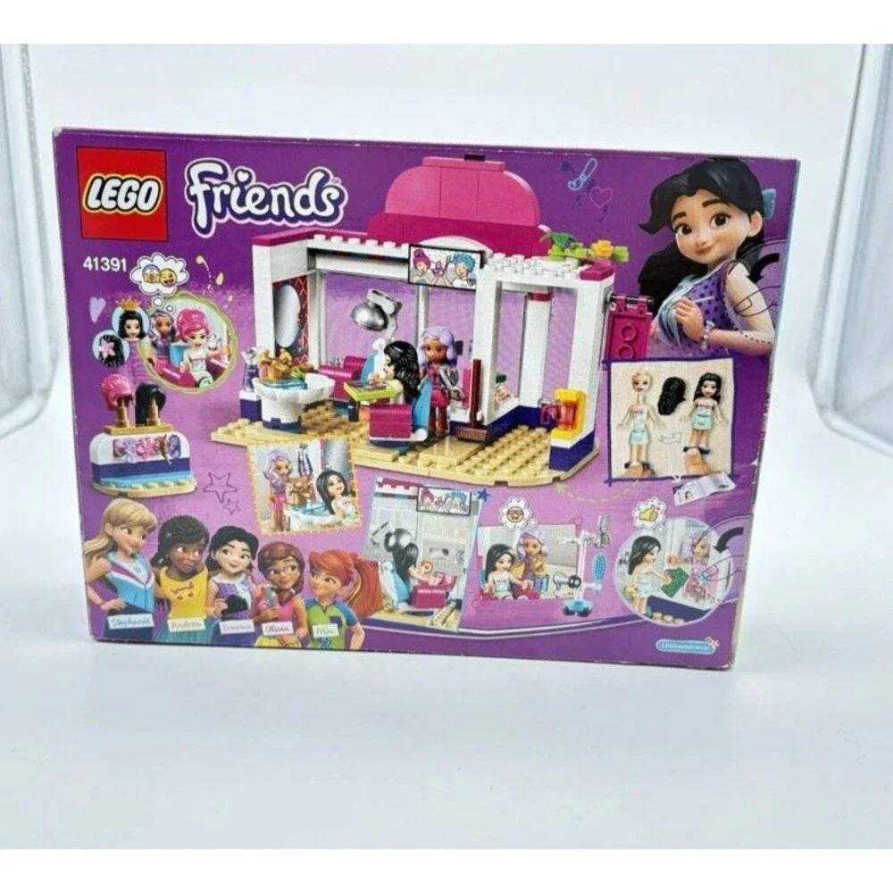 Lego Friends Heartlake City Hair Salon #41391 Nina Emma 235 Pieces New Sealed